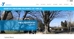 Desktop Screenshot of ncymcaalliance.org